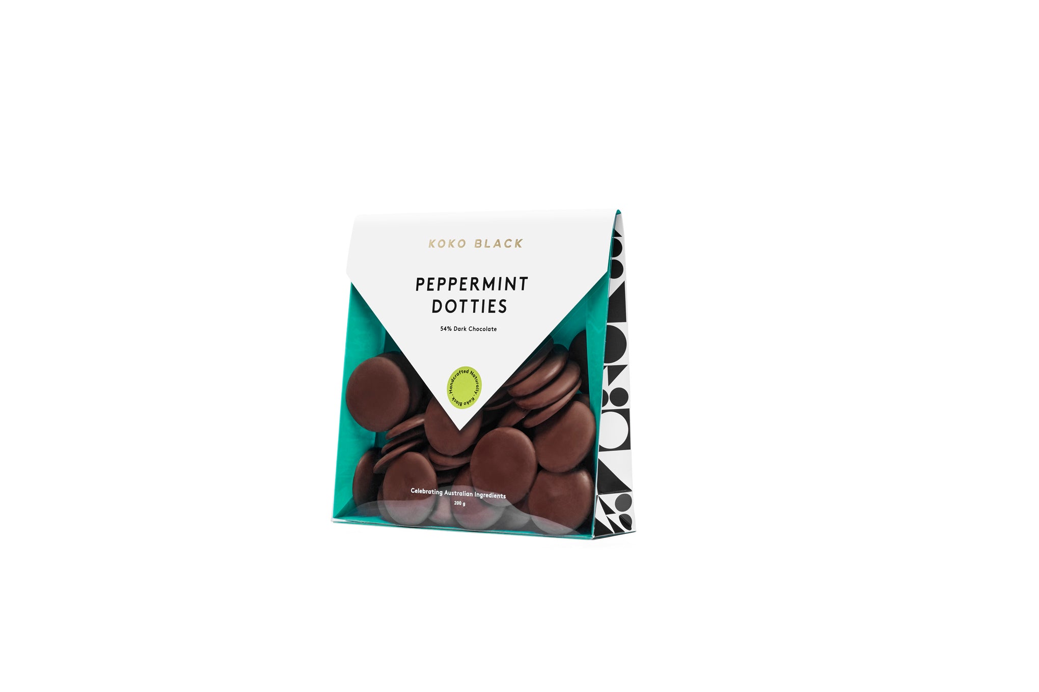Peppermint Dotties 200g | Dark Chocolate