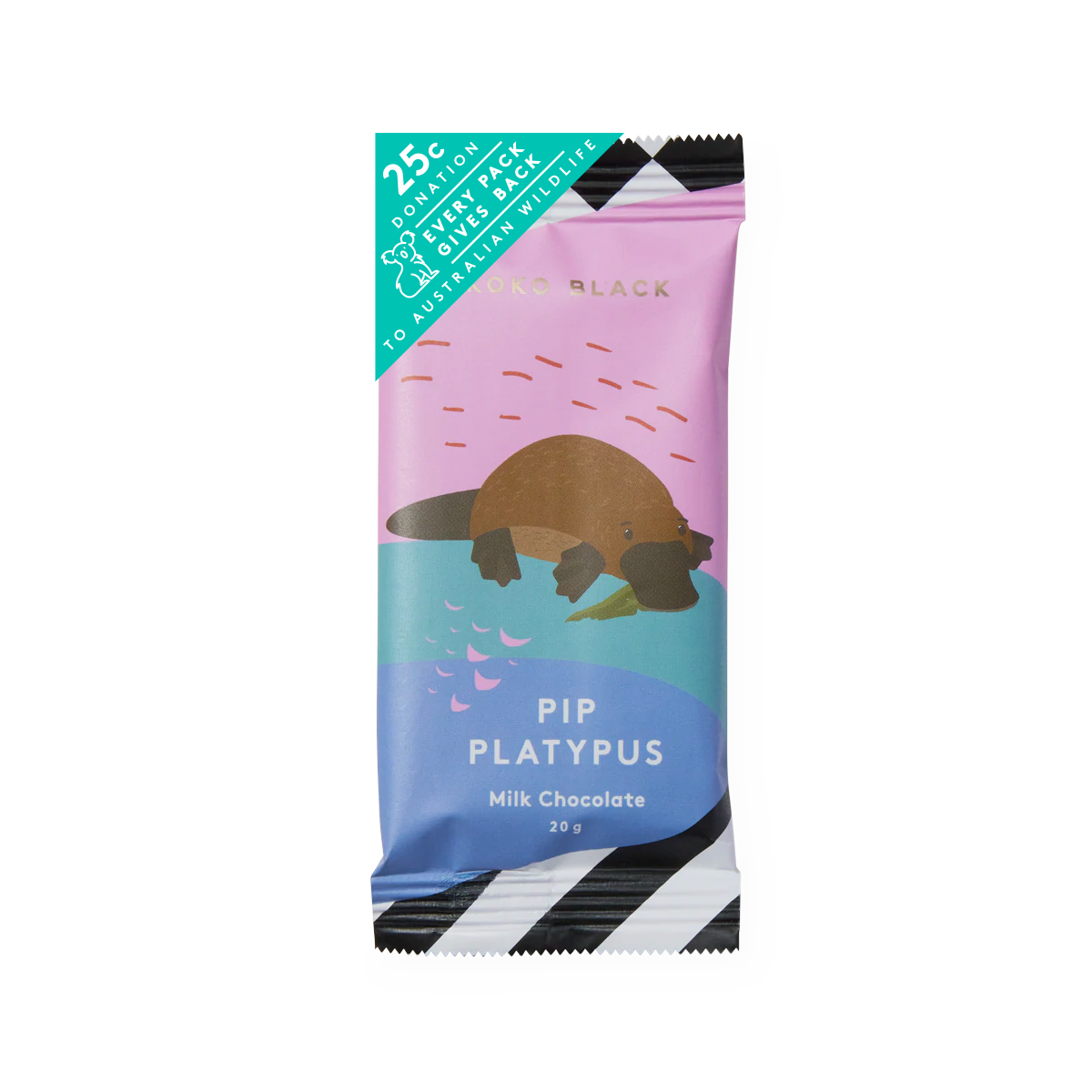 Pip Platypus Mini Block | Milk Chocolate