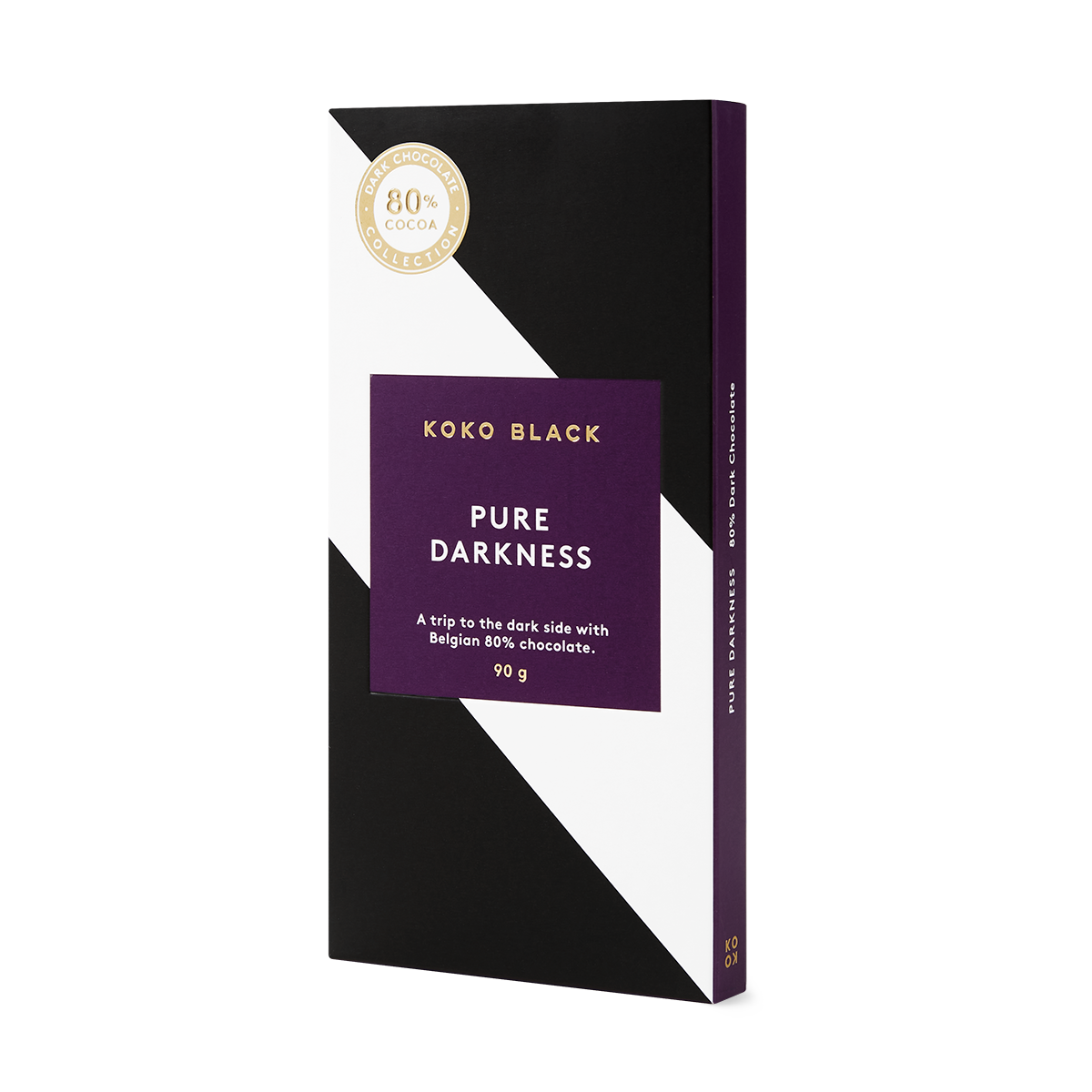 Pure Darkness 90g | 80% Dark Chocolate Block