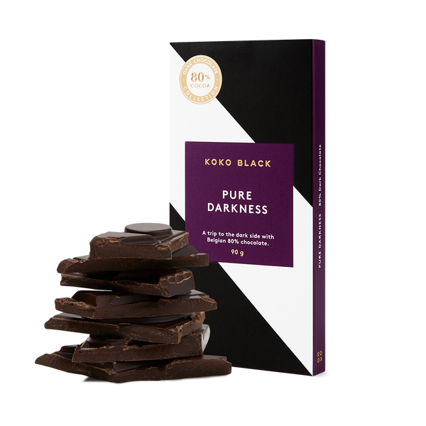 Pure Darkness | 80% Dark Chocolate Block – Koko Black Chocolate