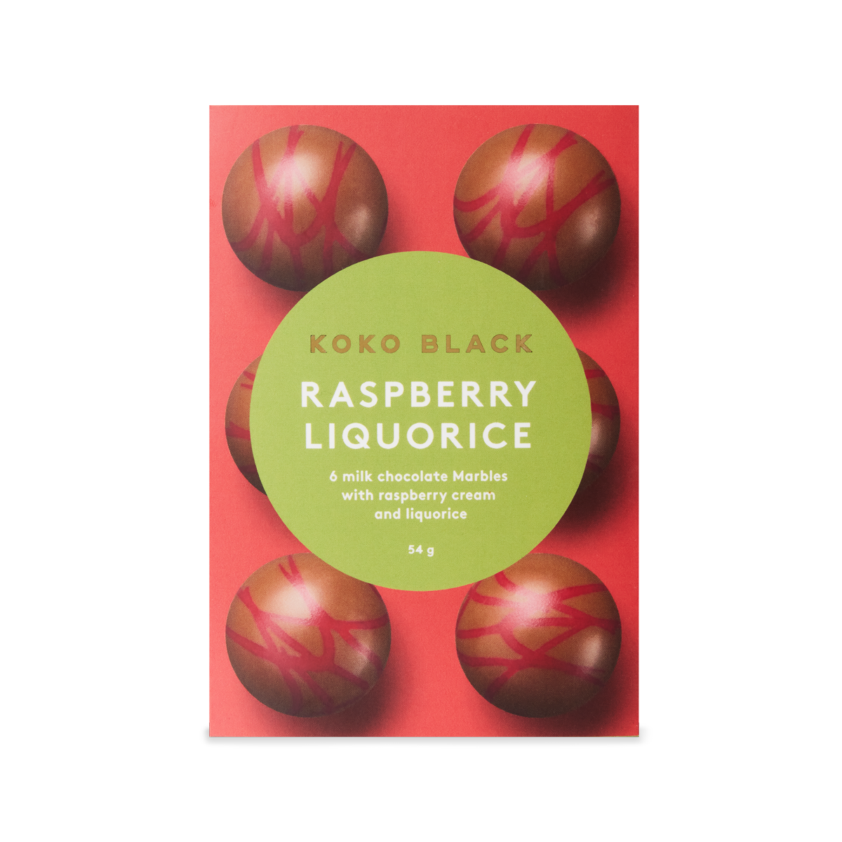Raspberry Liquorice Marbles | Milk Chocolate