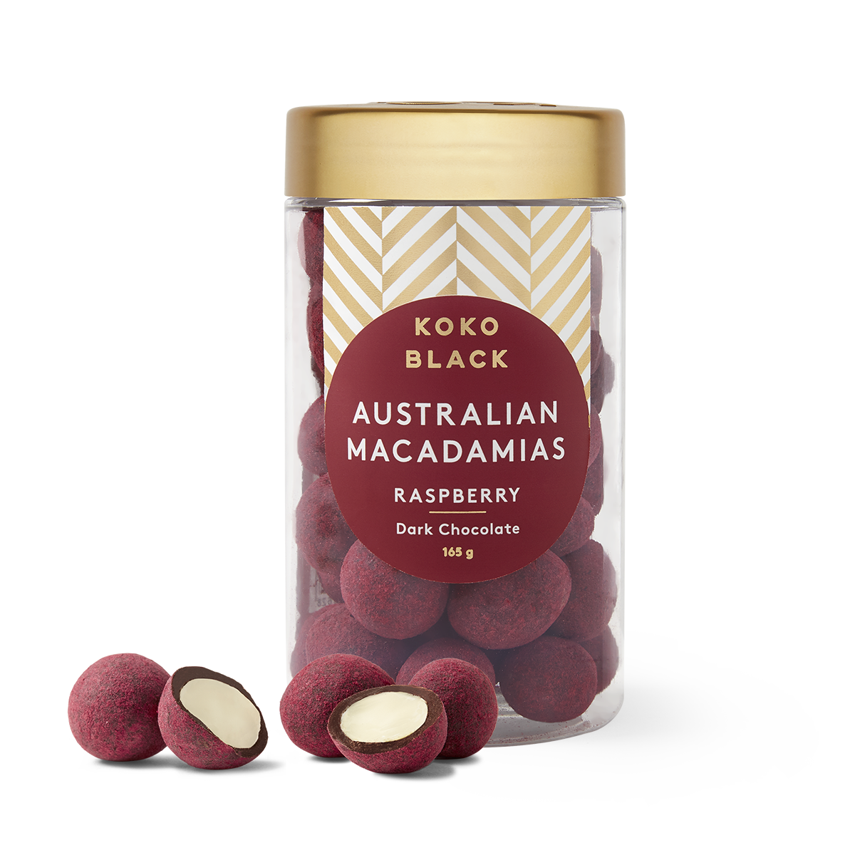 Koko Black Raspberry Macadamias Dark Chocolate