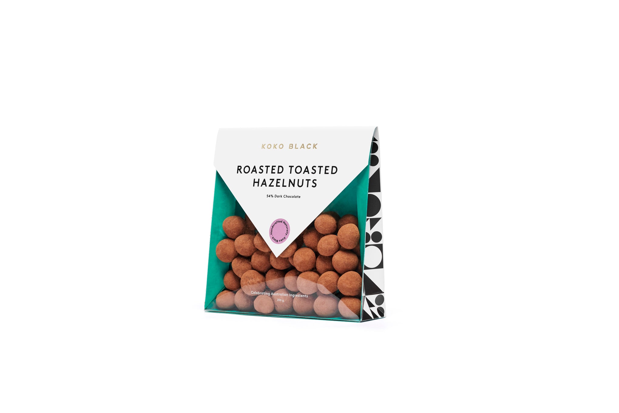Roasted Toasted Hazelnuts 200g | Dark Chocolate