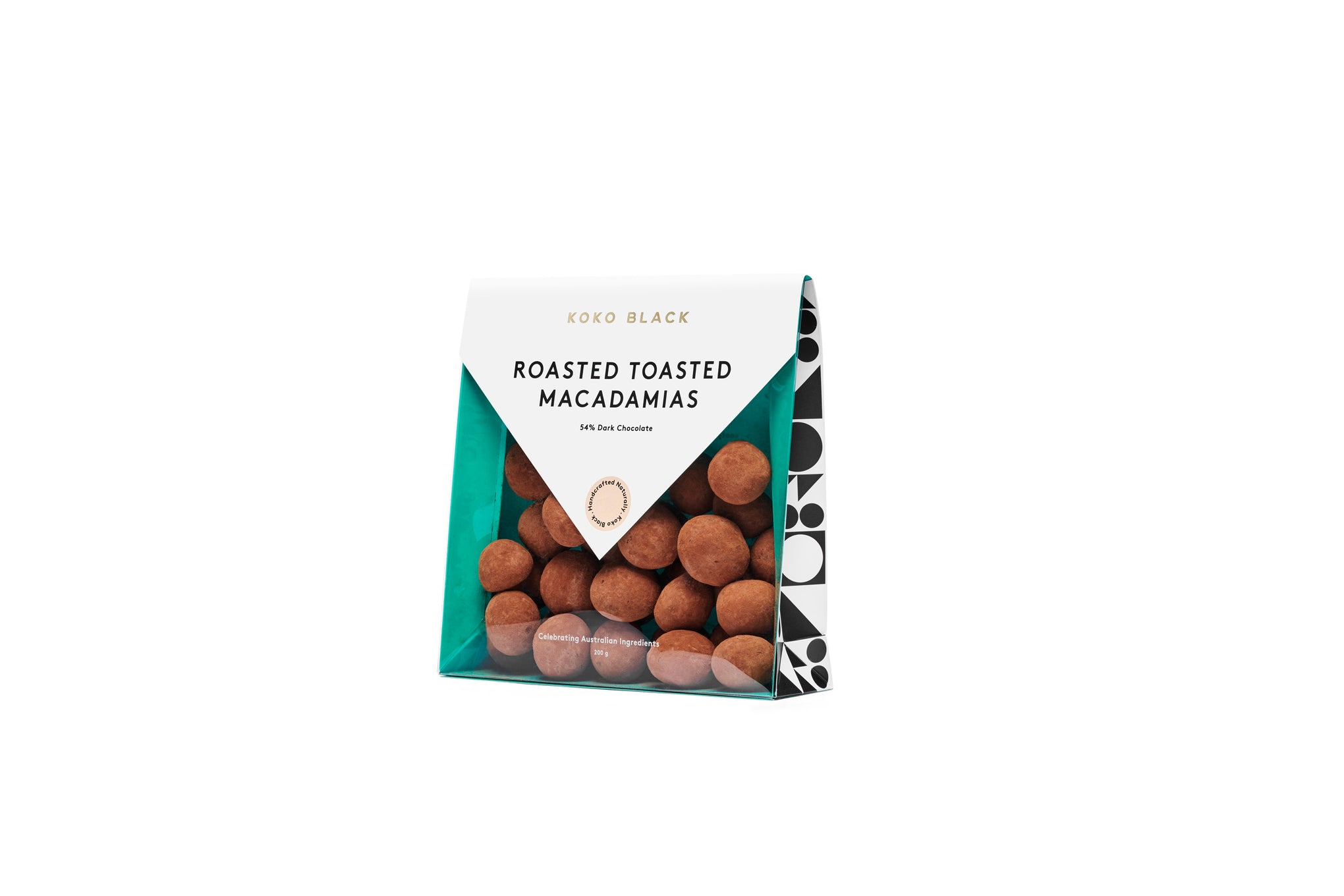 Roasted Toasted Macadamias 200g | Dark Chocolate