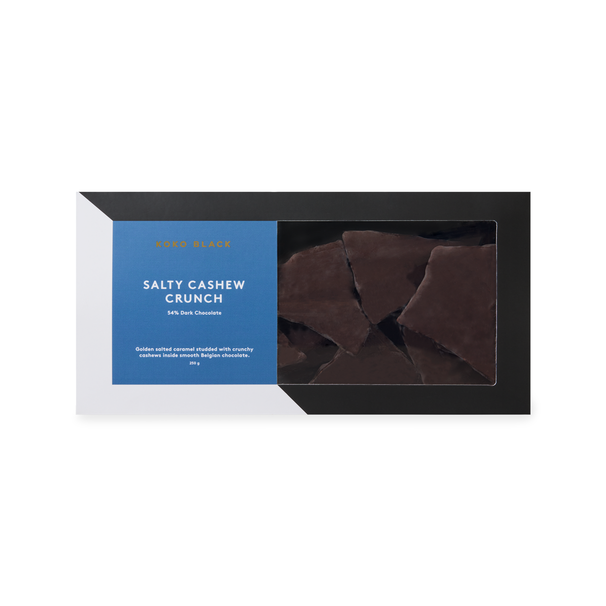Salty Cashew Crunch 250g | Dark Chocolate