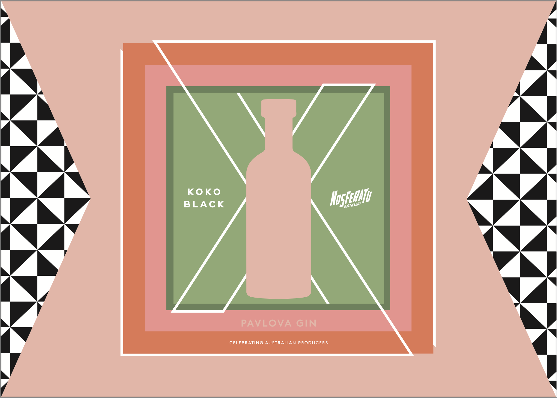 Koko Black x Giselle Pavlova Gin Hamper Sleeve