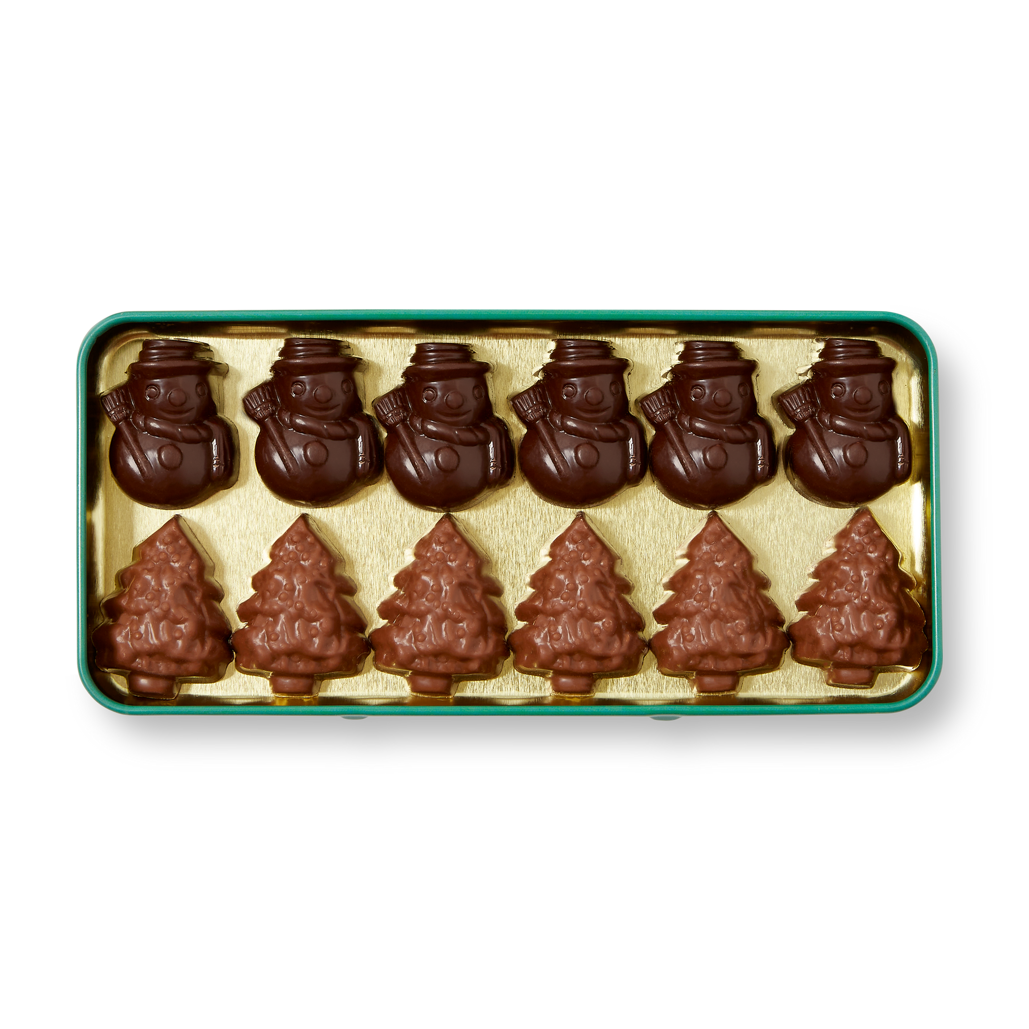 Silly Snowmen & Topsy Trees | Milk & Dark Chocolate