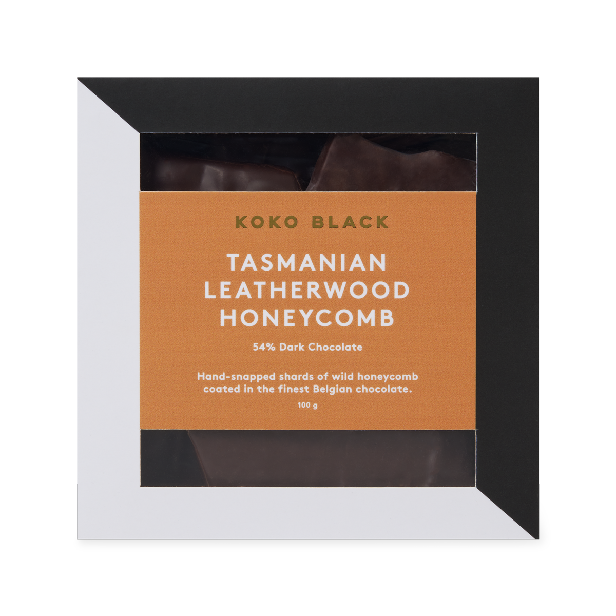 Tasmanian Leatherwood Honeycomb 100g | Dark Chocolate