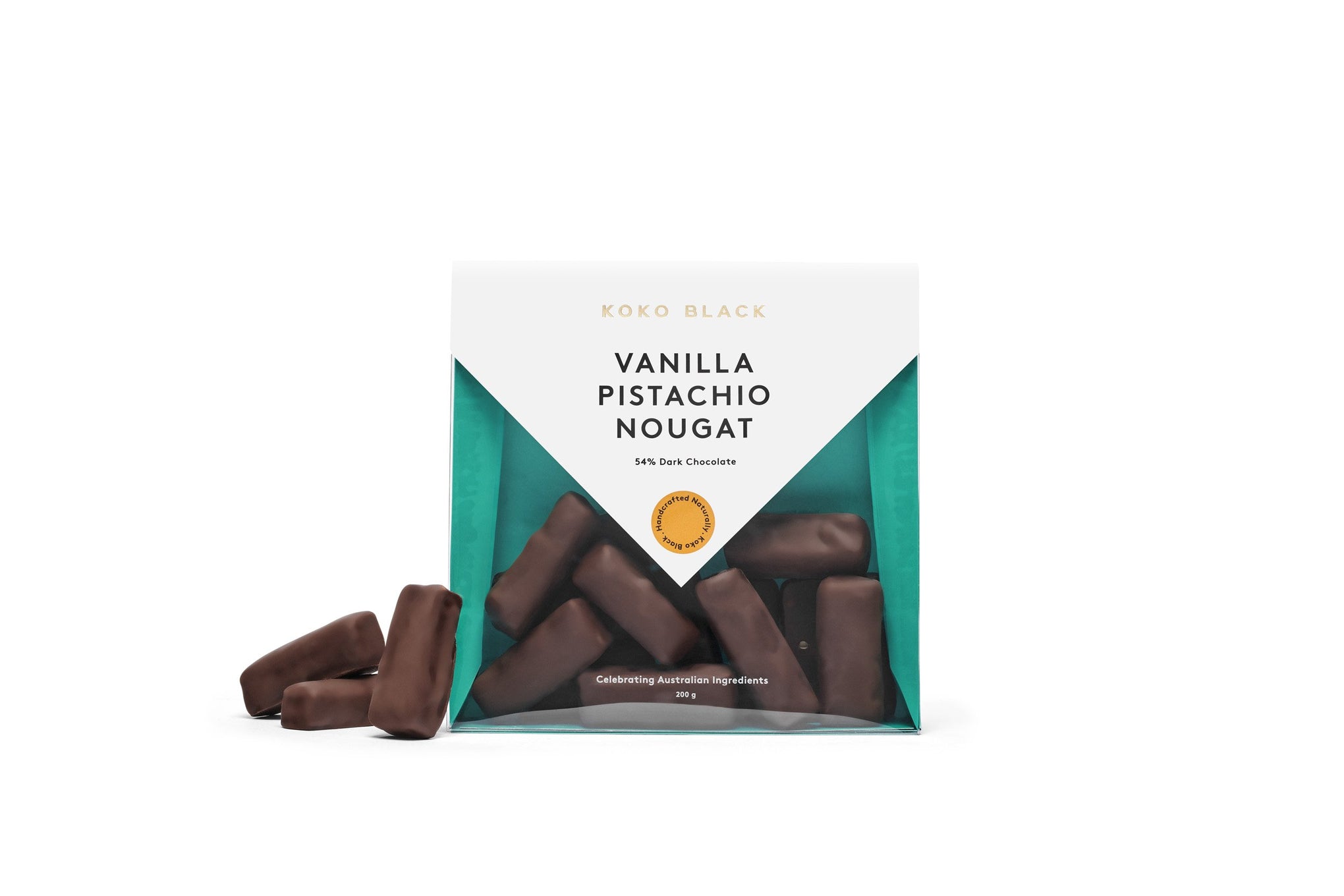 Vanilla Pistachio Nougat | Dark Chocolate
