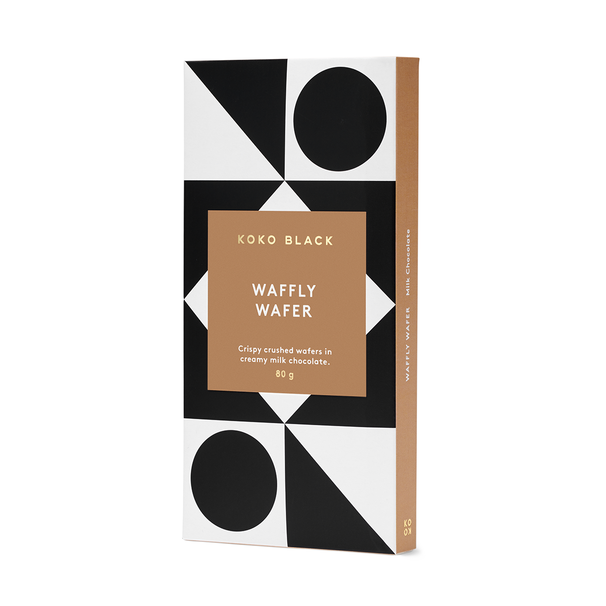 Waffly Wafer 80g | Milk Chocolate Block
